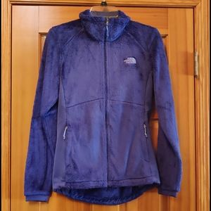 North Face indigo fleece jacket